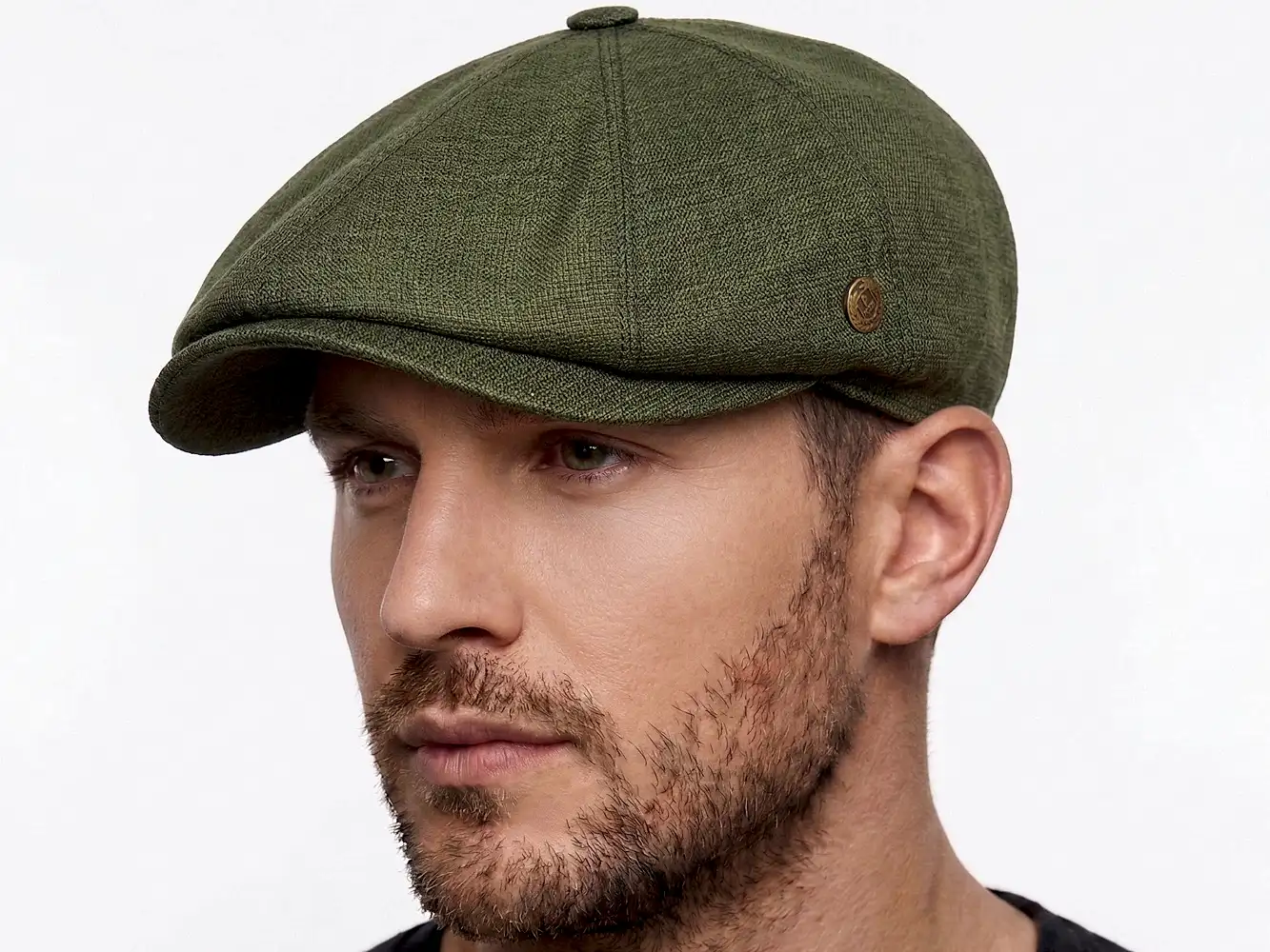 Pozze Lüx Peaky Blinders Kasket - Haki Yeşil