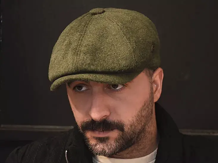 Kışlık Erkek Kasket Şapka İngiliz Peaky Blinders 