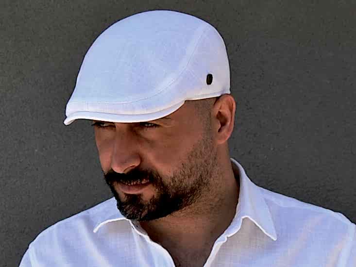 Pozze Yazlık Spor Kasket Şapka Pamuk Keten 