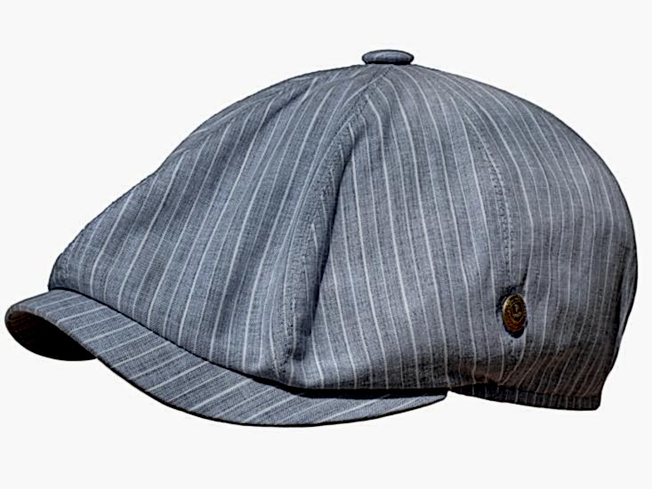 Pozze Yazlık Keten İngiliz Peaky Blinders Kasket